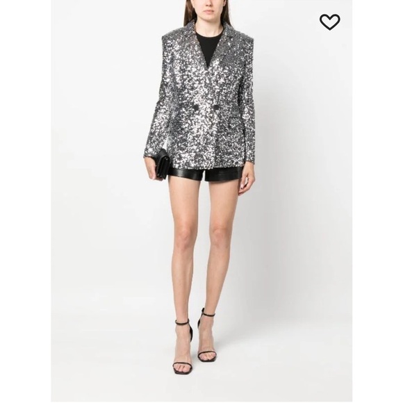 NEW Patrizia Pepe Essential Belted Black Faux Leather High Waist Trouser Shorts - Picture 4 of 13